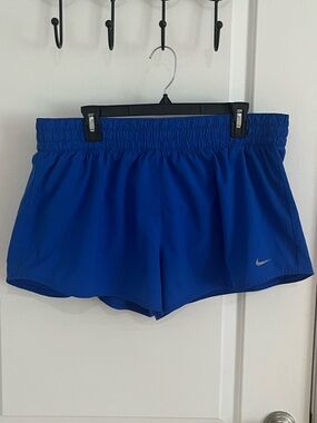Nike Women's Royal Blue Athletic Running Shorts